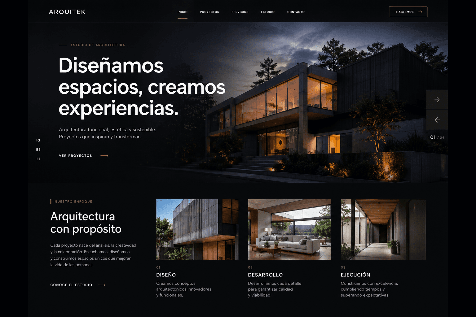 Arquitek — Estudio de Arquitectura