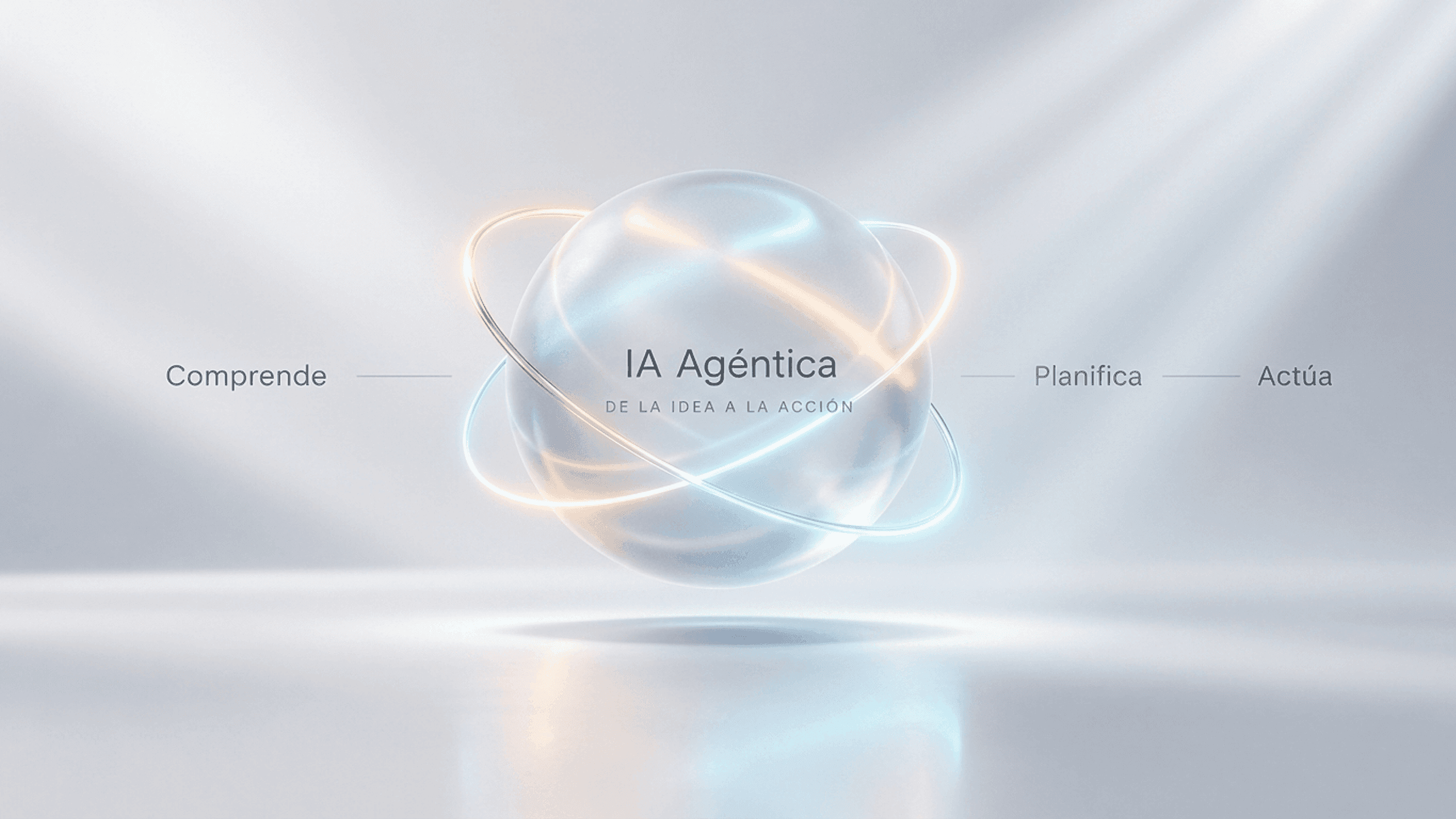 IA Agéntica: De la idea a la acción. Comprende, planifica y actúa.